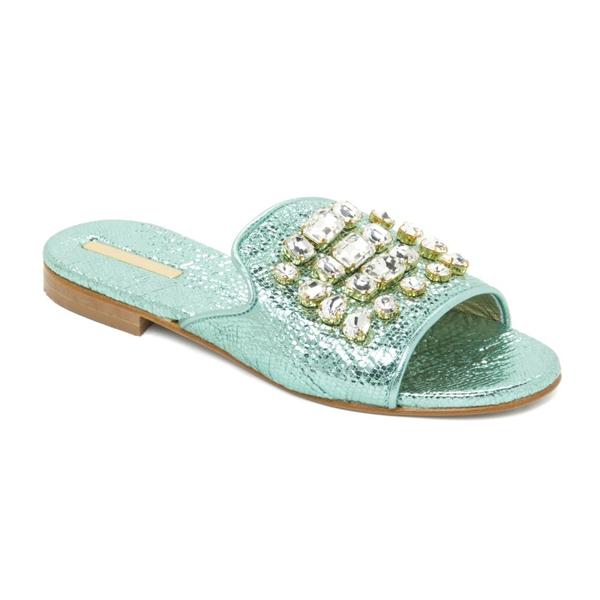 DIAMANTE ACQUA MARINA SANDALS | NEW DESIGNER